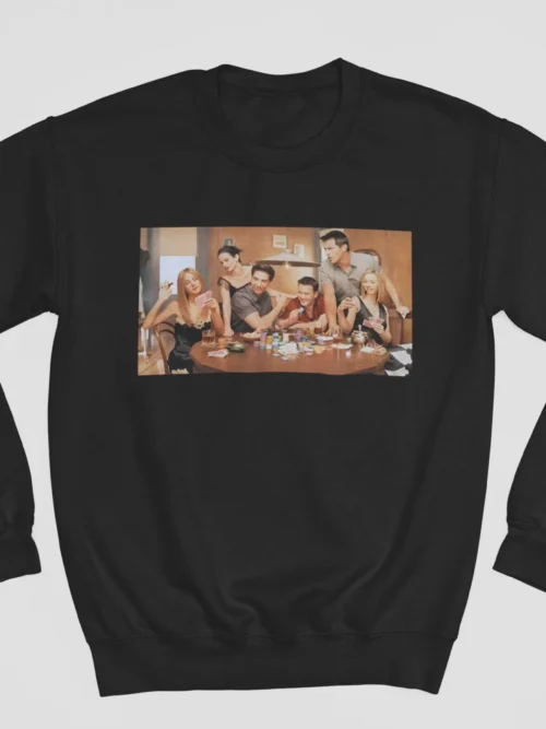 Tv Friends Sweatshirt #1 Card Game + GIFT