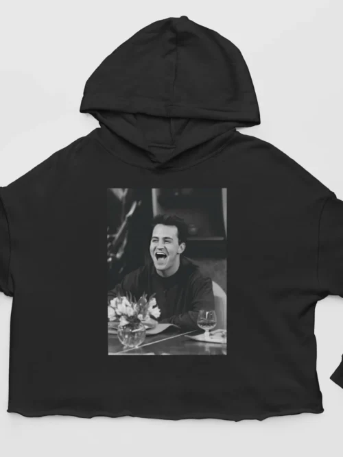 Tv Friends Cropped Hoodie #2 Chandler