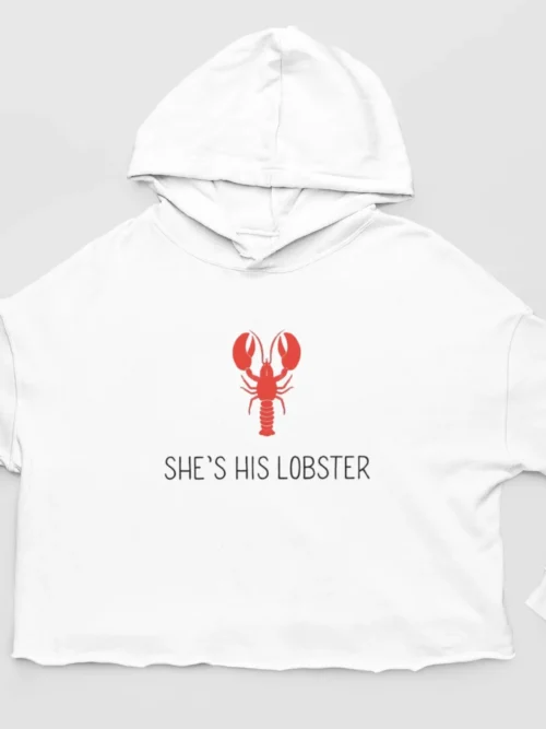 Tv Friends Cropped Hoodie #20 She’s his lobster