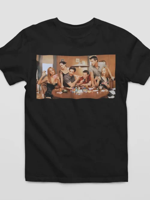 Tv Friends T-Shirt #1 Card Game + Surprise GIFT